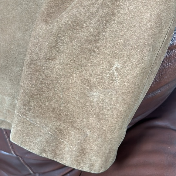 Adventure Bound by Wilson Thinsulate leather suede duster coat, fully lined, M, - Picture 11 of 13